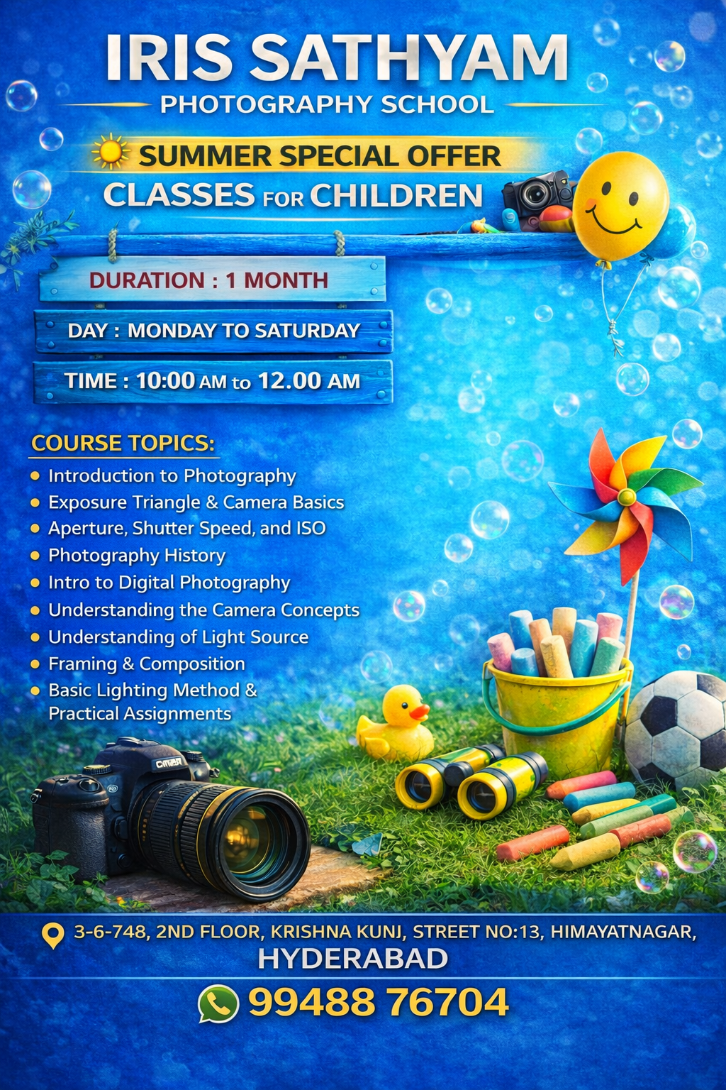 Advanced Photography Course